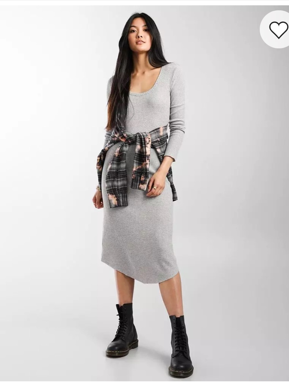 Z Supply Waffle Knit Midi Dress